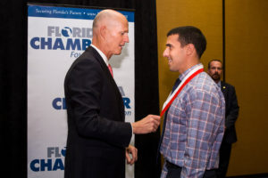 ST. PETERSBURG, FLA. 8/17/16-During the Florida Chamber Foundation's 2016 Military, Defense & Veterans Opportunities Summit. COLIN HACKLEY PHOTO