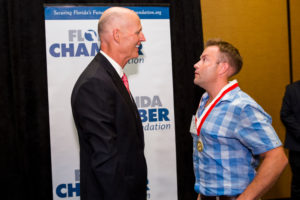 ST. PETERSBURG, FLA. 8/17/16-During the Florida Chamber Foundation's 2016 Military, Defense & Veterans Opportunities Summit. COLIN HACKLEY PHOTO