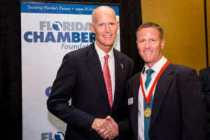 ST. PETERSBURG, FLA. 8/17/16-During the Florida Chamber Foundation's 2016 Military, Defense & Veterans Opportunities Summit. COLIN HACKLEY PHOTO