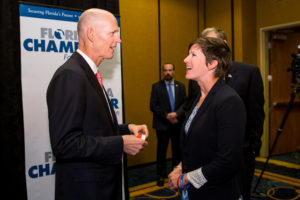 ST. PETERSBURG, FLA. 8/17/16-During the Florida Chamber Foundation's 2016 Military, Defense & Veterans Opportunities Summit. COLIN HACKLEY PHOTO