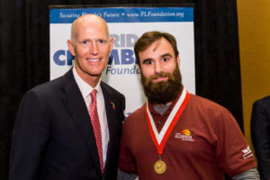 ST. PETERSBURG, FLA. 8/17/16-During the Florida Chamber Foundation's 2016 Military, Defense & Veterans Opportunities Summit. COLIN HACKLEY PHOTO