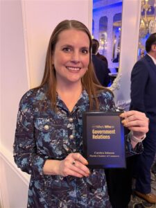 Photo of Carolyn Johnson, VP of Government Affairs