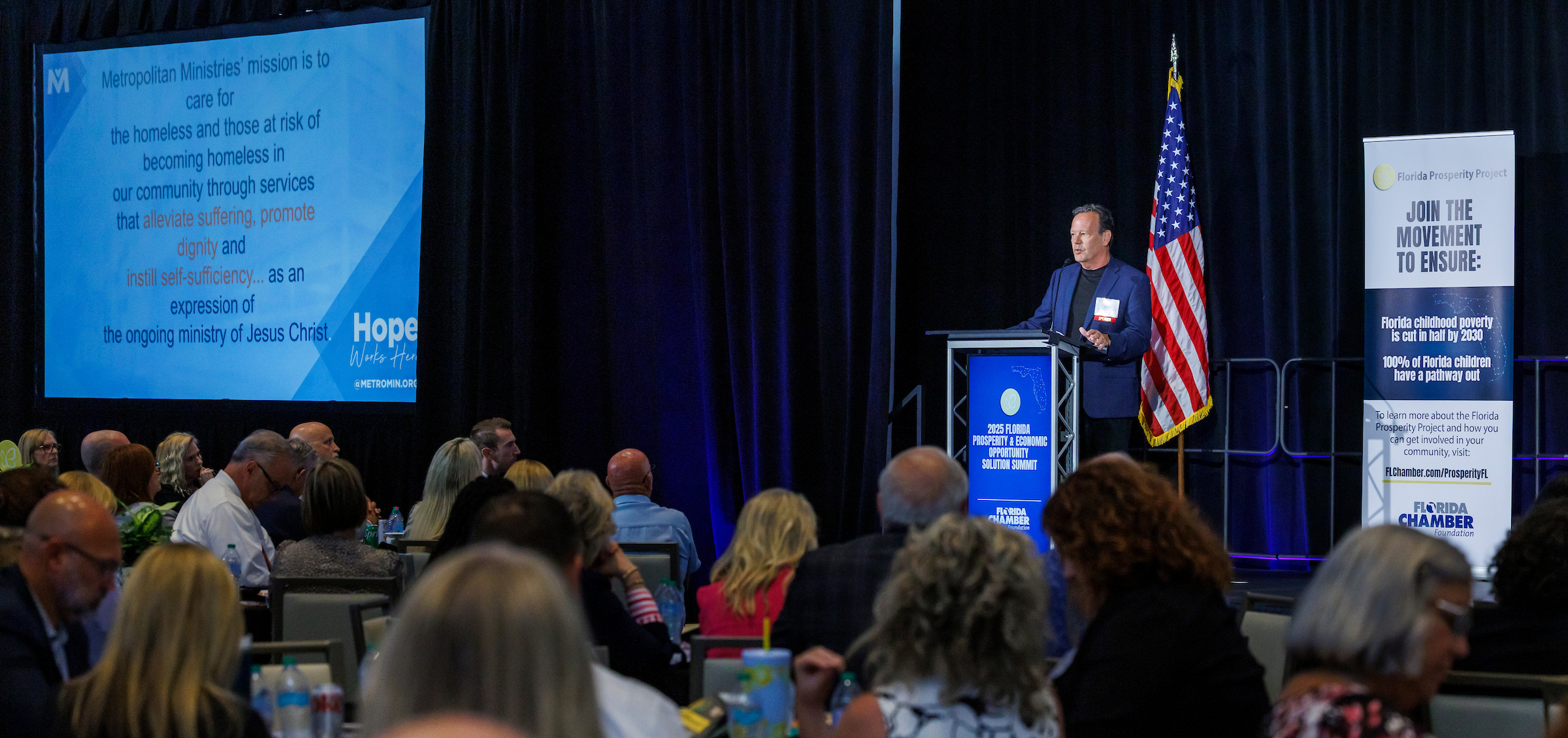 DAYTONA BEACH, FLA. 5/29/25-During the Florida Chamber Foundation 2025 Florida Prosperity & Economic Opportunity Solution Summit Thursday at Daytona International Speedway.

COLIN HACKLEY PHOTO
