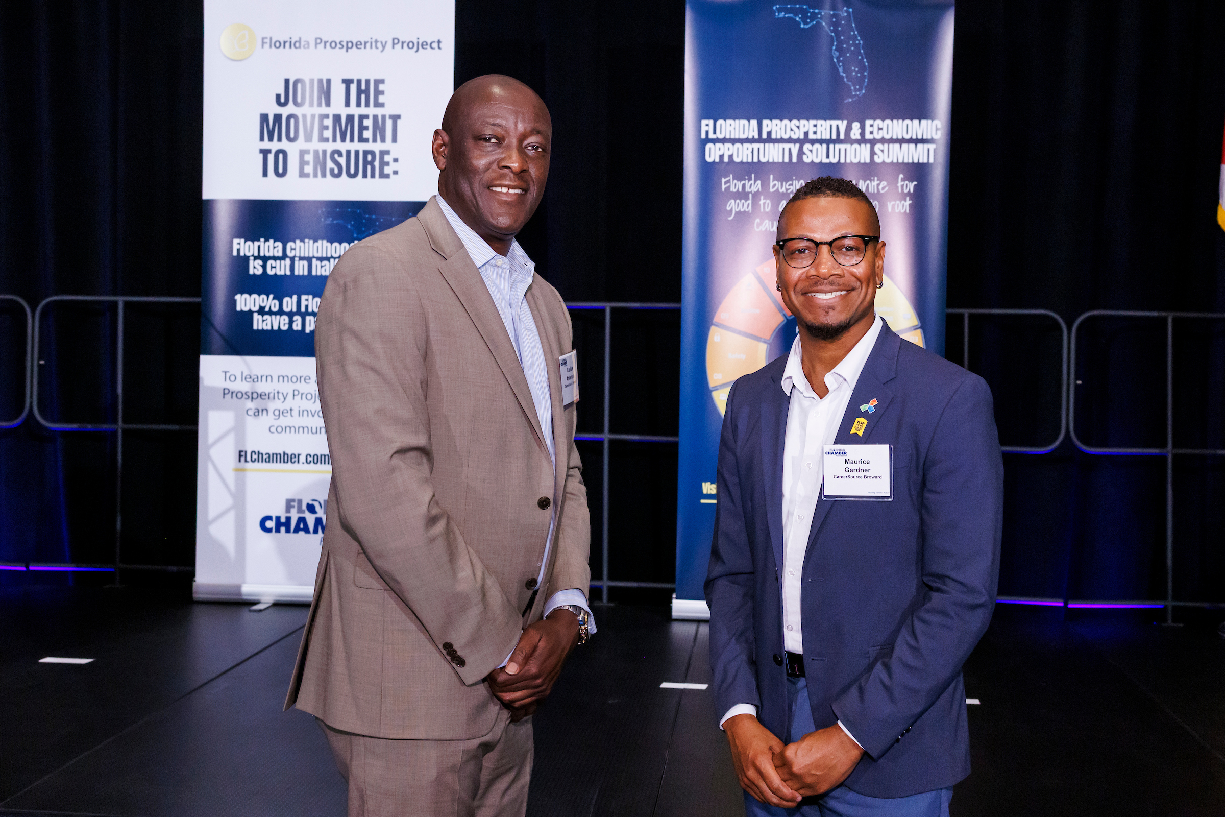 DAYTONA BEACH, FLA. 5/29/25-During the Florida Chamber Foundation 2025 Florida Prosperity & Economic Opportunity Solution Summit Thursday at Daytona International Speedway.

COLIN HACKLEY PHOTO
