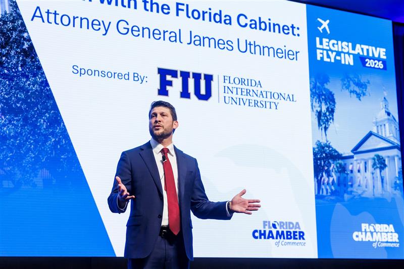 At the 2026 Florida Chamber Legislative Fly-In, Florida Attorney General James Uthmeier shares how he has made protecting children a central focus of his leadership, working with the Florida Prosperity Initiative, communities, and law enforcement across Florida to change the trajectory for children and families experiencing barriers to safety and economic opportunity.